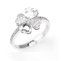 Anello Amen Donna Amore in Argento Zirconia RQUBB-16 - RQUBB-16